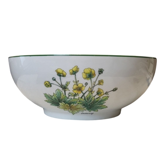 WILD FLOWERS by Tiffany & Co. Johnson Brothers Large Serving Bowl - Picture 4 of 6